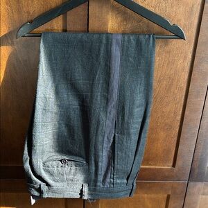 Men's Black Linen Pants